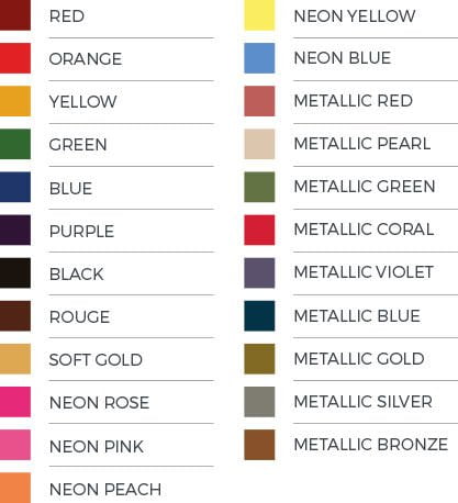 Todos los colores del paquete de Organicolors
